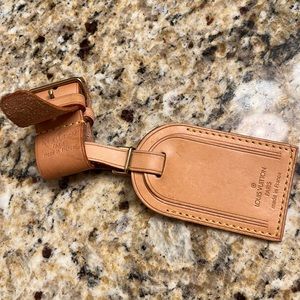 Louis Vuitton 2 Piece Luggage Tag